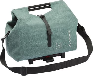 Сумка на багажник VAUDE ReCycle Shopper Uniklip, універсальна, Dusty Forest, водонепроникна, еко-матеріал