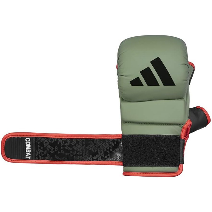Рукавички для спарингу та греплінгу adidas Combat 50, армійсько-зелені