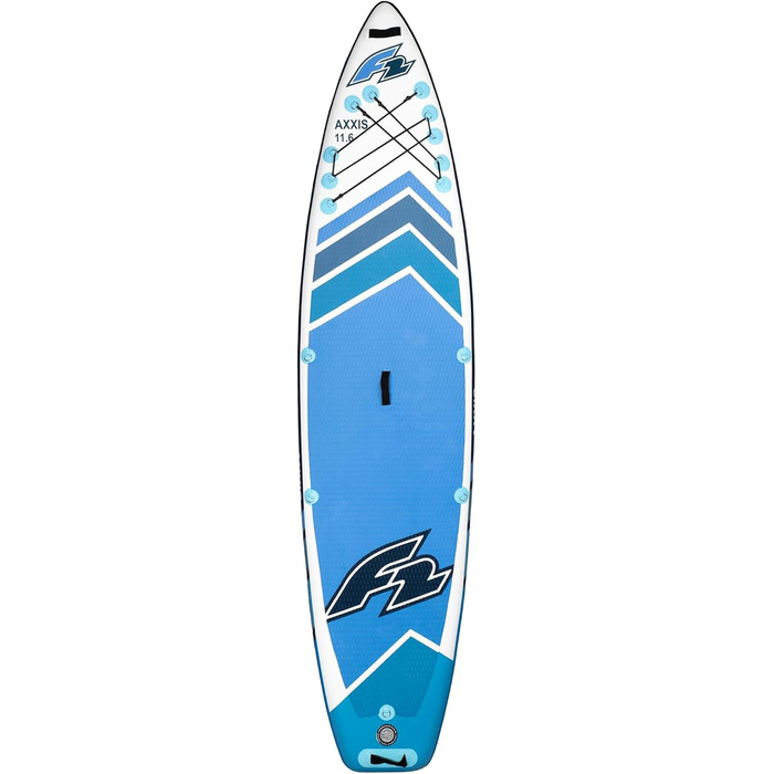 Надувна SUP-дошка Campsup F2 AXXIS Combo 12'2'' з аксесуарами, світло-блакитна, для початківців і досвідчених серфінгістів
