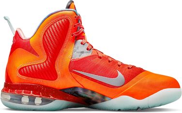 Кросівки баскетбольні Nike Lebron IX для жінок, 37.5 EU, помаранчевий, з відбиваючими елементами