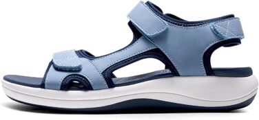 Сандалії жіночі DREAM PAIRS для трекінгу та відпочинку, EVA-устілка, підошва TPR, регульовані ремінці, 41.5 EU, Marine