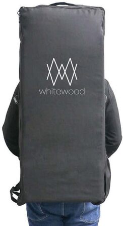 Надувна SUP-дошка Whitewood 305-335 см, преміум-дизайн під дерево, вантажопідйомність 180 кг, для 2-3 осіб, з аксесуарами: рюкзак, весло, насос, страховочний ремінь, водонепроникна сумка