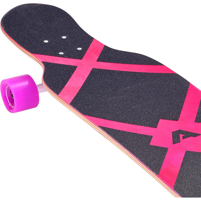 Лонгборд Apollo Dancer 46x9,5 дюймів, ABEC 9, стильний круїзер для денсингу, трюків і катання, повний комплект для професіоналів і новачків, Longboard Papua
