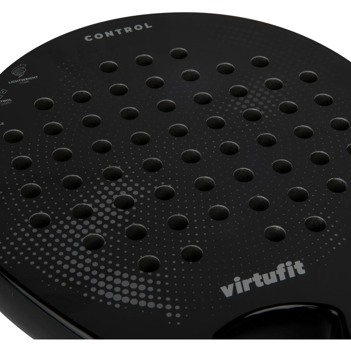 VirtuFit Контроль Падел-ракетка - Чорний - Сірий