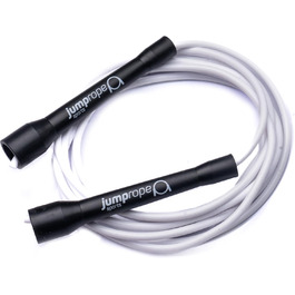 Професійне скакалка для змагань SPEED CHAMPION (діаметр 5 мм, довжина 3 м, регульована) (чорно-біла)