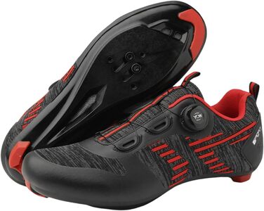 Чоловічі велотуфлі для шосе та MTB, чорний колір, розмір 46 EU