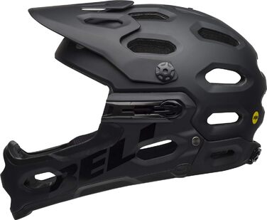 Велошолом BELL Super 3R MIPS для MTB, чорний/сірий, розмір M, 2022