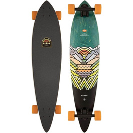 Лонгборд Arbor Artist Fish Pintail 94 см, різнокольоровий, для круїзингу