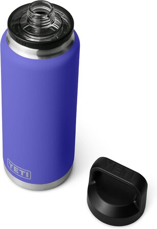 Термос-бутилка YETI Rambler 36oz з кришкою Chug, вакуумна, нержавіюча сталь, ультра фіолетова