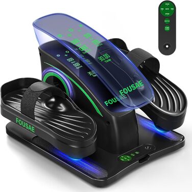 Еліптичний тренажер під стіл, компактний електричний велотренажер для ніг, 15 рівнів швидкості, тихий, для літніх людей