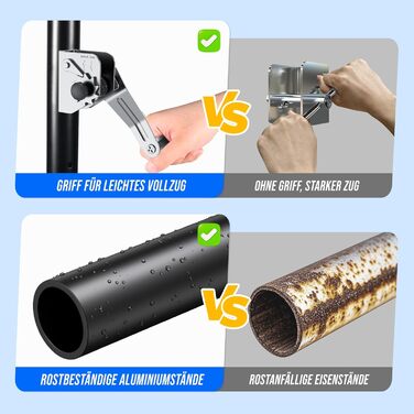 Професійна волейбольна сітка для саду з регульованою висотою, стійками з антикорозійним покриттям, лінією розмітки, м'ячем PU, насосом, натягувачами та сумкою для транспортування (9.75м*1м)