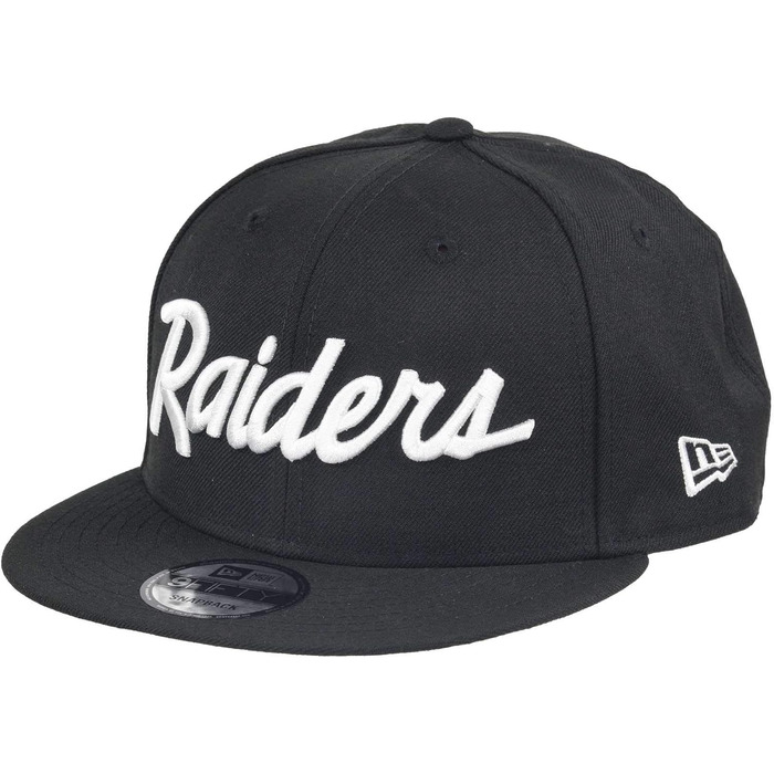 Кепка New Era Las Vegas Raiders 9fifty Snapback з логотипом NFL, чорна