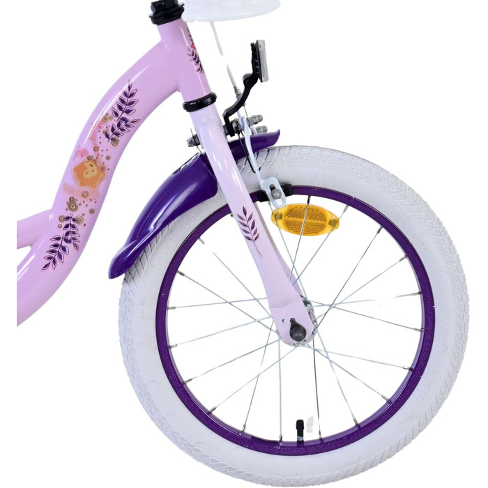 Дитячий велосипед Disney Wish для дівчаток, 16 дюймів, фіолетовий