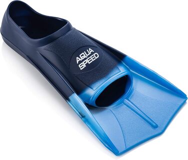 Набір Aqua Speed HIGH TECH короткі плавальні ласти для дорослих і дітей + ULTRAPOWER #SWIM рюкзак, сині, розмір 37/38, тренувальні ласти для плавання та дайвінгу