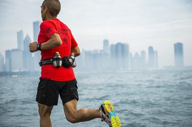 Пояс для бігу Nathan Trail Mix з пляшками для води