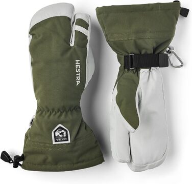 Рукавиці Hestra Army Leather Heli Ski для холодної погоди, оливкові, розмір 9