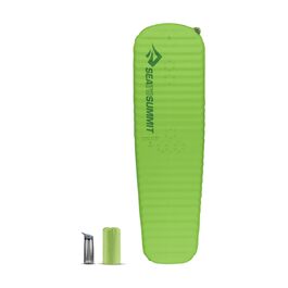 Каремат Sea to Summit Comfort Light Self Inflating Regular Green - самонадувний килимок для туризму, піших прогулянок, 2.5 сезони, з технологією Delta Core та системою Packsack & Pillow Lock