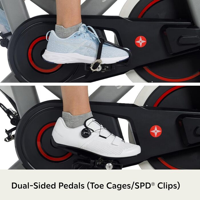 Спінбайк Schwinn IC3.5: домашній велотренажер для сайклінгу з магнітним або фетровим гальмуванням, Bluetooth FTMS, сумісність із Zwift, Peloton, Kinomap та JRNY