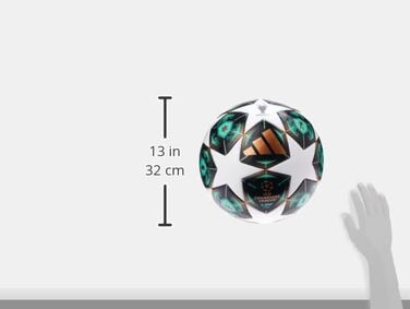 Футбольний м'яч Adidas UEFA Champions League J350, зелений, розмір 5, унісекс