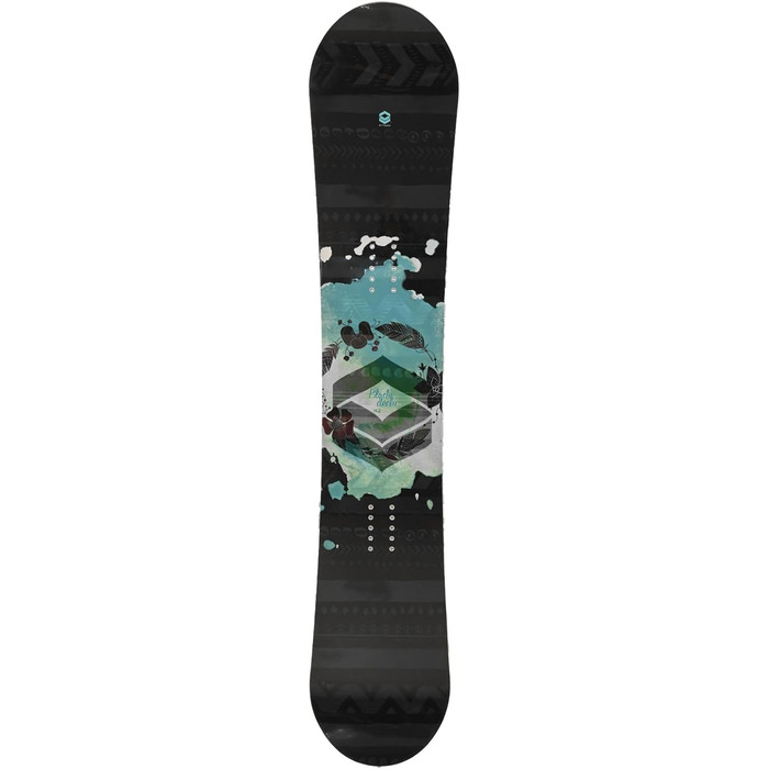 Сноуборд жіночий FTWO Deck Blau 142 см з кріпленнями M - розпродаж