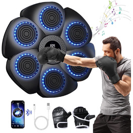 Музична бокс-машина: тренажер для ударів з Bluetooth та регульованою швидкістю для дітей та дорослих