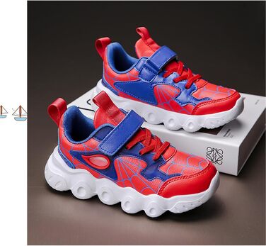 Дитячі кросівки Kinder з натуральної шкіри, водонепроникні, для хлопчиків та дівчаток, спортивні, для бігу (синій, 31 EU)