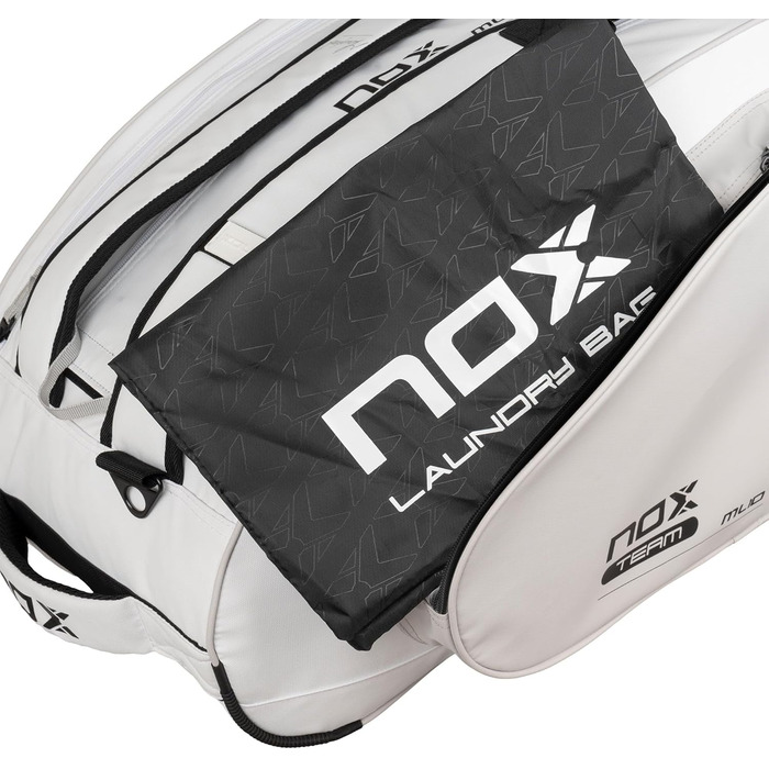 Сумка для падел Nox ML10 Team Bpml10tewhgr Біла - Професійна сумка для ракет та аксесуарів