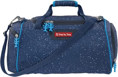 Дитяча спортивна сумка Step by Step Sky Rocket Rico, 13 л, синя, з відділенням для вологого одягу, знімний і регульований ремінь, для школи з 1 класу