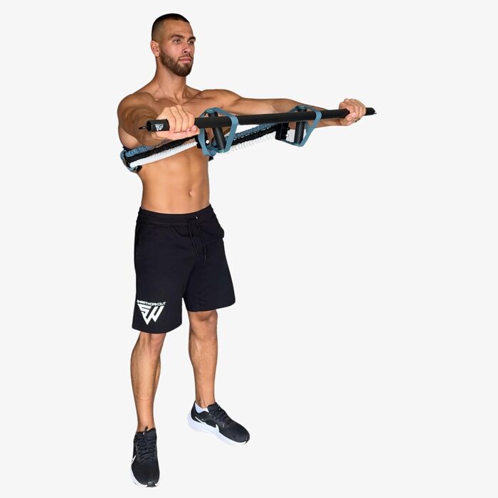 Тренажер SmartWorkout SMARTPRESS для грудей і спини з регульованими еспандерами до 80 кг