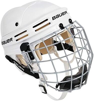 Захисна хокейна маска BAUER PROFILE II, срібляста, розмір L