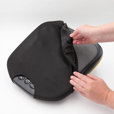 Електричний масажер для ніг Belena Active Pro з інфрачервоним нагрівом та 6 ротаційними насадками - Shiatsu масаж для розслаблення ніг