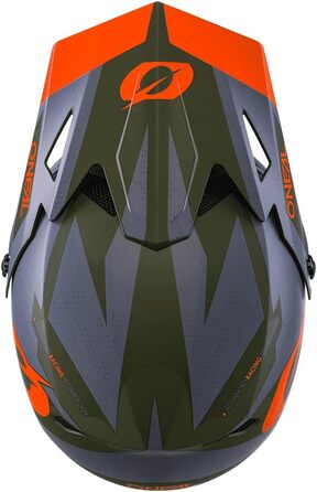 Шолом O'NEAL SONUS SOLID сірий/червоний