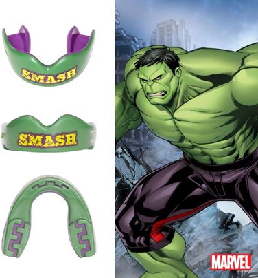 Захисна капа Marvel The Hulk для спорту, дорослих і дітей, для єдиноборств, боксу, хокею, MMA, регбі, кікбоксингу, дзюдо, 12+ років