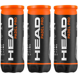 Пінний спрей для падел-тенісу Padel Pro, 3 шт., унісекс, дорослі, жовтий, розмір M