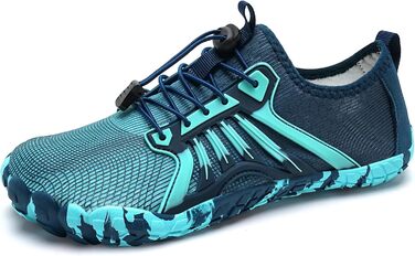 Дитячі шкарпетки-тапочки IceUnicorn для ходьби та пляжу (28 EU, блакитно-зелені)