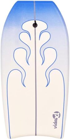 Дошка для серфінгу vidaXL Boogieboard, синя, EPS, 104 см