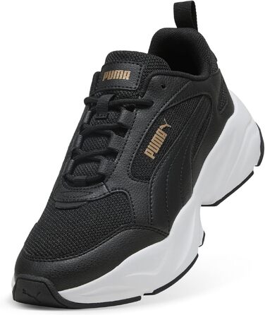 Жіночі кросівки PUMA Cassia 2.0 (35.5 EU, Black Gold White) — стильне спортивне взуття