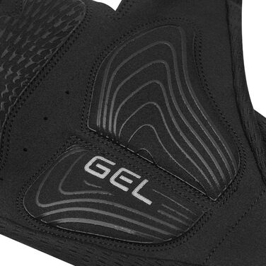 Велосипедні рукавички літні для чоловіків та жінок – дихаючі рукавички з гелевою підкладкою для MTB, шосе та трекінгу, чорно-білі