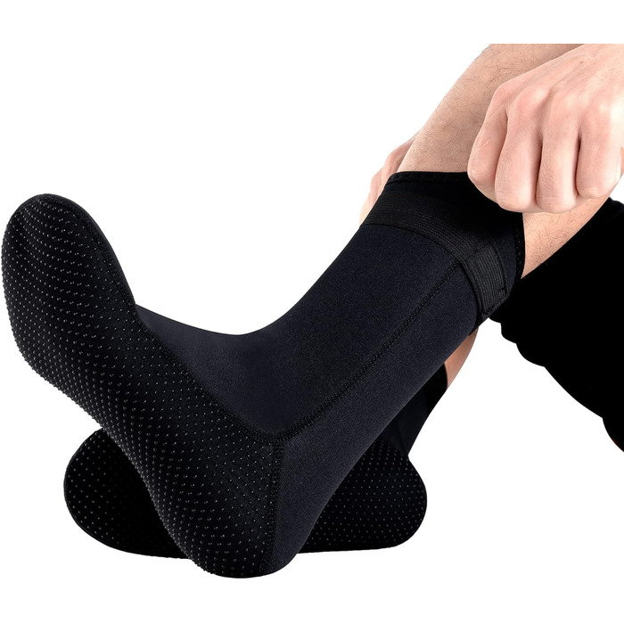 Набір для дайвінгу: рукавички та шкарпетки з неопрену 3мм, тепла термо-захист, антиковзаюча поверхня, для чоловіків та жінок, розмір M