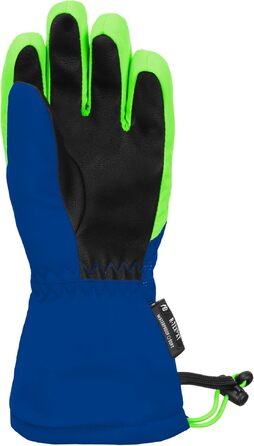Дитячі зимові рукавички Reusch Maxi R-TEX XT водонепроникні та вітрозахисні, синьо-зелені, розмір IV (4-5 років)