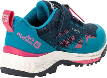 Черевики туристичні Jack Wolfskin Vili Hiker Texapore Low для дітей, 34 EU, Dark Sea