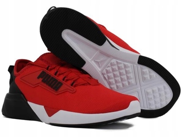 Чоловічі спортивні кросівки Puma Retaliate 2, червоні, легкі, розір 44,5