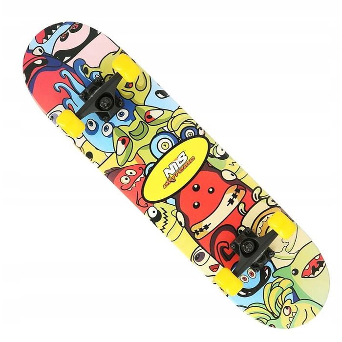 Класичний дерев'яний скейтборд для дітей NILS