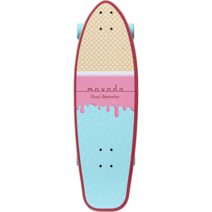 Скейтборд Star Scooter Surf Longboard Cruiser Retro ABEC-11, Candy, для дорослих і дітей