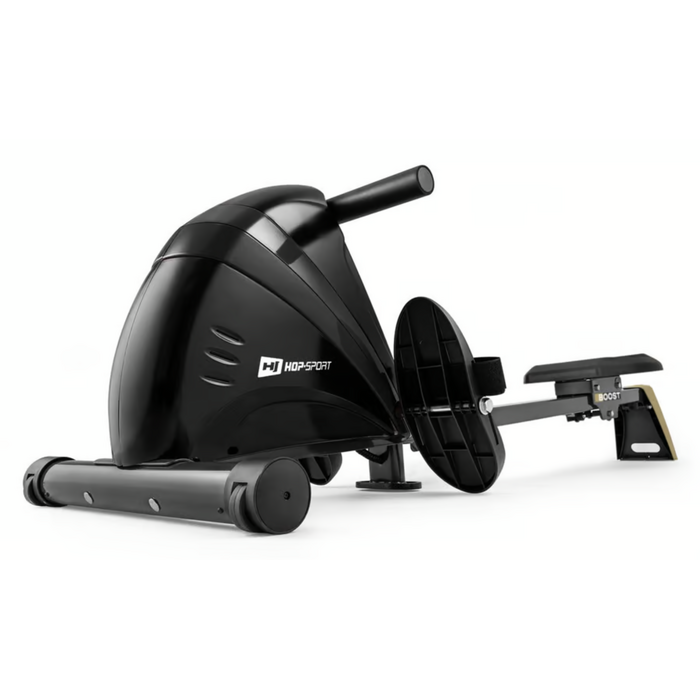 Гребний тренажер Hop-Sport HS-030R Boost золотистий