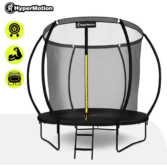 Трамплін гірчастий Hypermotion Outdoor для дітей 244/305/366/430/487 см - Швидковисихаючий, водонепроникний, чудова пружність, для саду (діаметр 244/305/366/430/487 см)