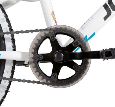 JOYSTAR Lubbock 20/24 дюйми: дитяче гірське велосипед для хлопчиків та дівчаток 7-12 років. 1/7-швидкісна передача, бічні стрічки, гірський велосипед 20 дюймів, білий колір