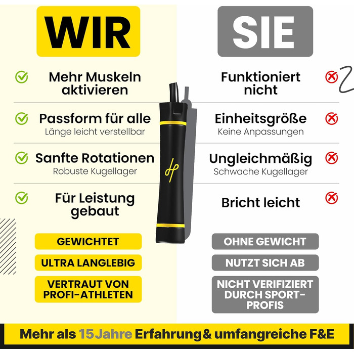Стрибкове канат для Муай Тай з вагою, для інтенсивних тренувань, Муай Тай & MMA - міцний PVC канат, 1,1 фунта, чорний