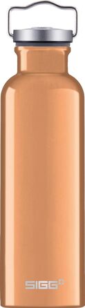 SIGG Алюмінієва пляшка для напоїв 0,75 л, оригінал, сертифікована кліматично нейтральна, підходить для газованих напоїв, не протікає, легка, BPA-free, мідна