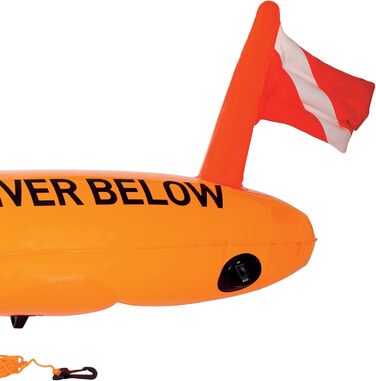 Буйок-торпедо Mares Orange, універсальний розмір, 415721 – буй для дайвінгу